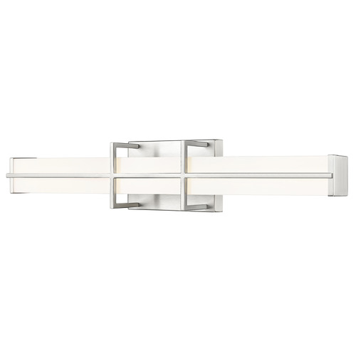 Z-Lite Z-Lite Harrison Brushed Nickel LED Vertical Bathroom Light 1011-25W-BN-LED