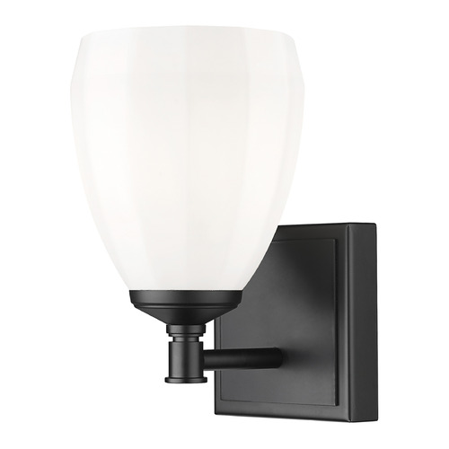 Z-Lite Z-Lite Oren Matte Black Sconce 7004-1V-MB