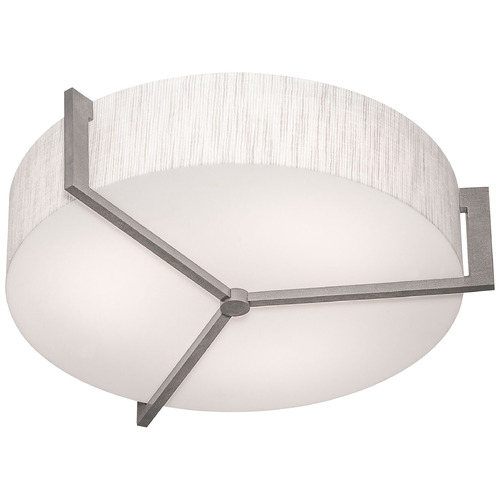 Afx Lighting Apex Weathered Grey LED Flushmount Light