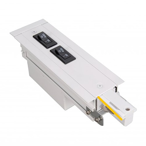 Wac Lighting W Track White LED Rail, Cable, Track Accessory