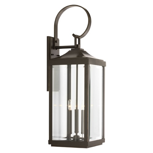 Gibbes Street Antique Bronze Outdoor Wall Light by Progress Lighting