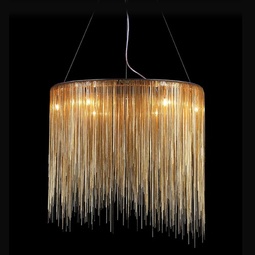 Fountain Ave. Gold LED Chandelier by Avenue Lighting