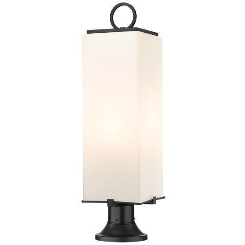 Sana Black Post Light by Z-Lite