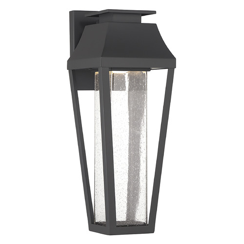 Brookline 17.50-Inch LED Outdoor Wall Light in Black by Savoy House