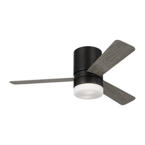 Era 44-Inch Hugger LED Fan in Aged Pewter by Generation Lighting Fan