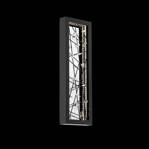 Schonbek Beyond Dreamcatcher 18-In LED Outdoor Wall Light in Black by Schonbek Beyond BWSW43318-BK
