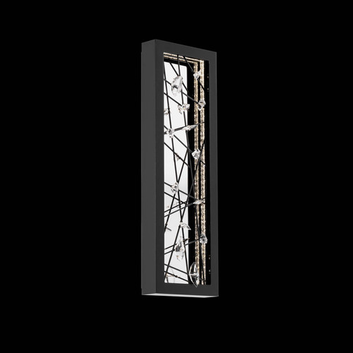 Dreamcatcher 18-In LED Outdoor Wall Light in Black by Schonbek Beyond