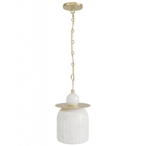 Westwood Mini Pendant in Brushed Brass by Avenue Lighting
