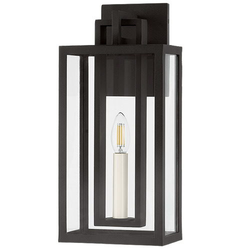 Troy Lighting Troy Lighting Amire Textured Black LED Outdoor Wall Light B3616-TBK