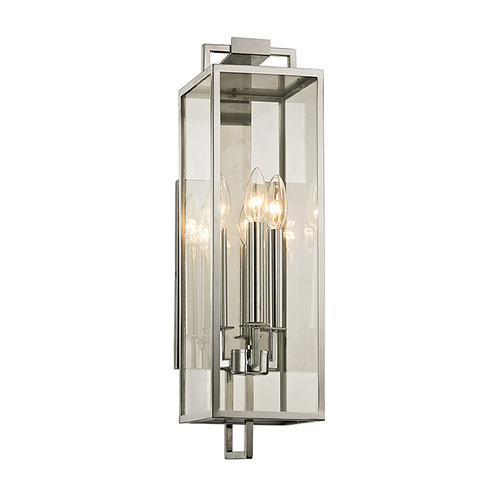 Troy Lighting Beckham Stainless Steel Sconce