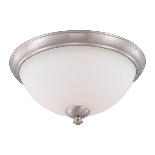Flush Mount in Brushed Nickel by Nuvo Lighting