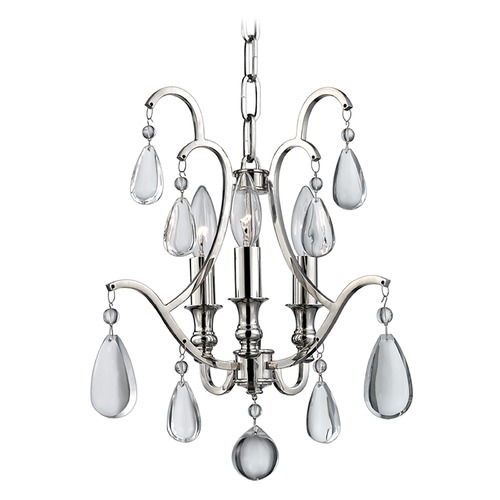 Hudson Valley Lighting Crawford Polished Nickel Chandelier by Hudson Valley Lighting 9303-PN