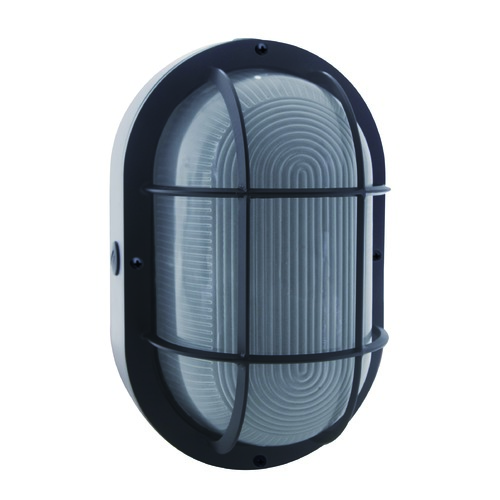 Nautical LED Outdoor Wall Light Black by Nuvo Lighting