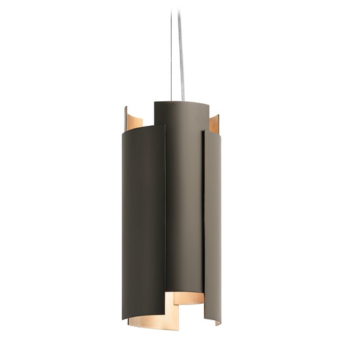 Moderne 12-Inch High Olde Bronze LED Mini Pendant 3000K by Kichler Lighting