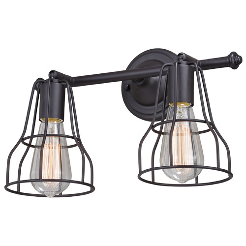 Vaxcel Lighting Clybourn Oil Rubbed Bronze Bathroom Light