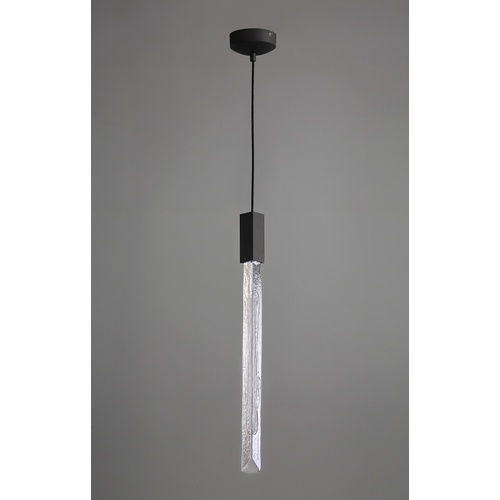 Alpine Mini Pendant in Matte Black by Avenue Lighting