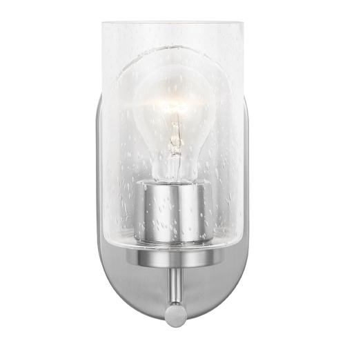 Oslo Brushed Nickel LED Sconce by Generation Lighting