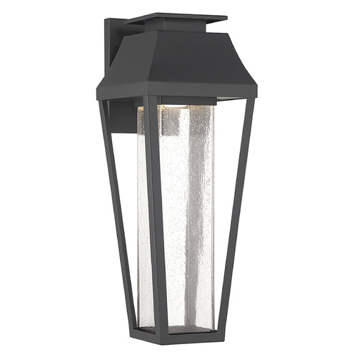 Brookline 20-Inch LED Outdoor Wall Light in Black by Savoy House