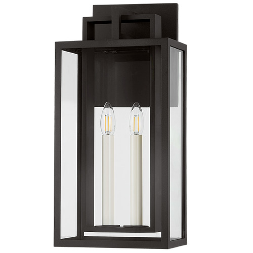Troy Lighting Troy Lighting Amire Textured Black LED Outdoor Wall Light B3620-TBK