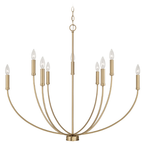 Homeplace By Capital Lighting Ansley Aged Brass Chandelier