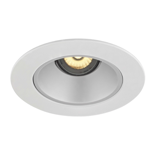 GU10 Adjustable Satin Reflector Trim for 4-Inch Line and Low Voltage Recessed Cans