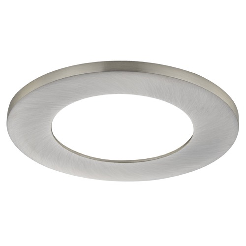 Recesso Lighting by Dolan Designs Recesso Lighting 2 Inch Brushed Nickel Trim Ring For Recessed Lighting RL02-FLTR-BN