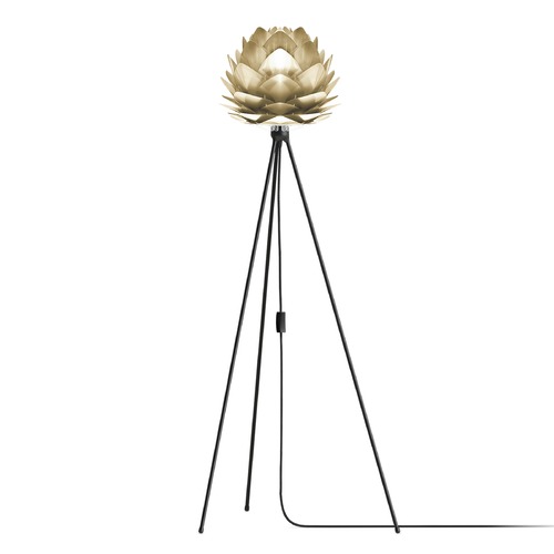 UMAGE UMAGE Black Floor Lamp with Abstract Shade 2071_4012