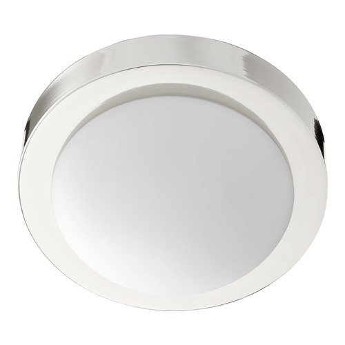 Quorum Lighting Polished Nickel Flush Mount by Quorum Lighting 3505-9-62