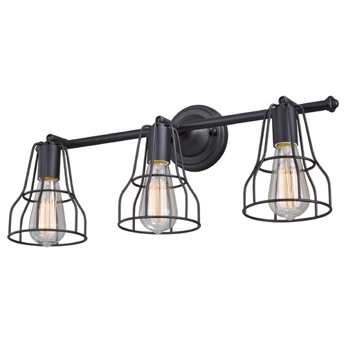 Vaxcel Lighting Clybourn Oil Rubbed Bronze Bathroom Light