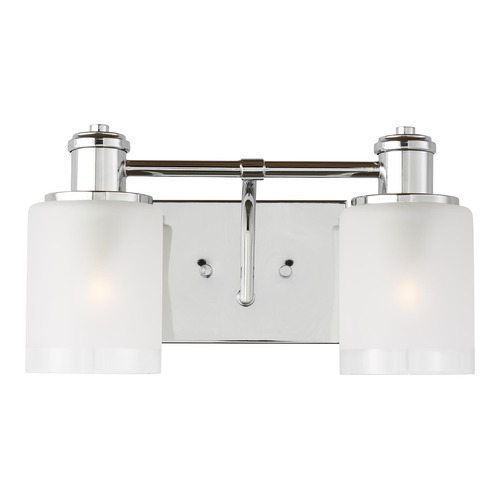 Generation Lighting Norwood Chrome Bathroom Light by Generation Lighting 4439802-05