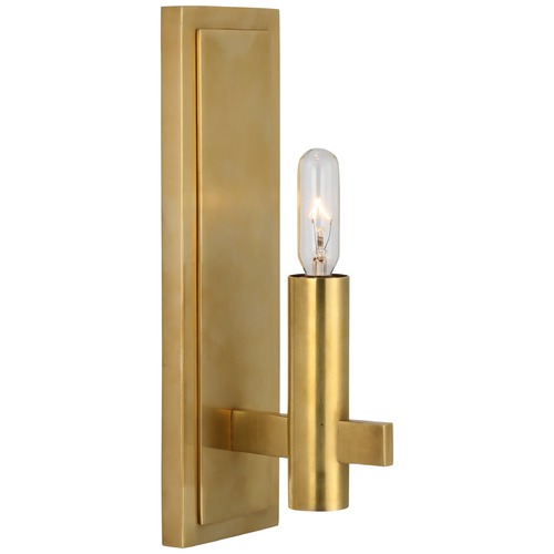 Visual Comfort Signature Collection Chapman & Myers Sonnet Sconce in Antique Brass by Visual Comfort Signature CHD2630AB