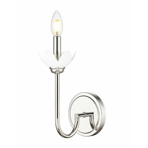 Z-Lite Allistair Polished Nickel Sconce