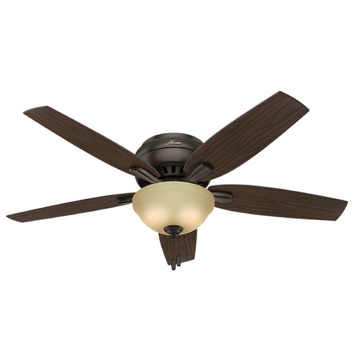 Hunter Fan Company 52-Inch Newsome Premier Bronze Ceiling Fan by Hunter Fan Company 53314