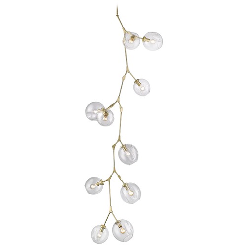 Avenue Lighting Fairfax Brushed Brass Chandelier by Avenue Lighting HF8080-BB