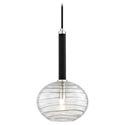 Breton Pendant in Polished Nickel by Hudson Valley Lighting