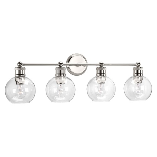 Hansford Bath Light in Polished Nickel by Progress Lighting