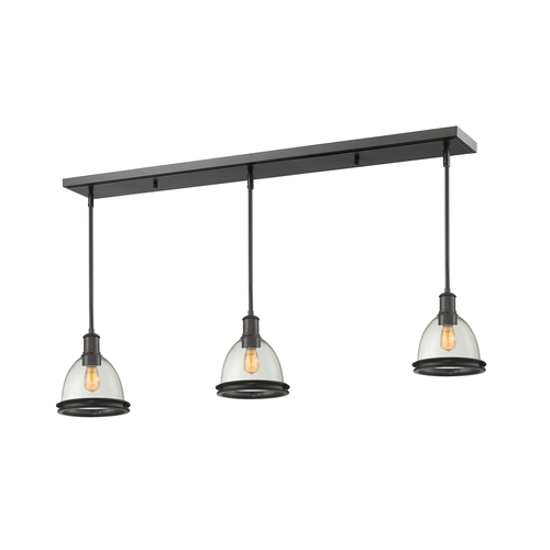 Z-Lite Mason Bronze Multi-Light Pendant by Z-Lite 716MP-3BRZ