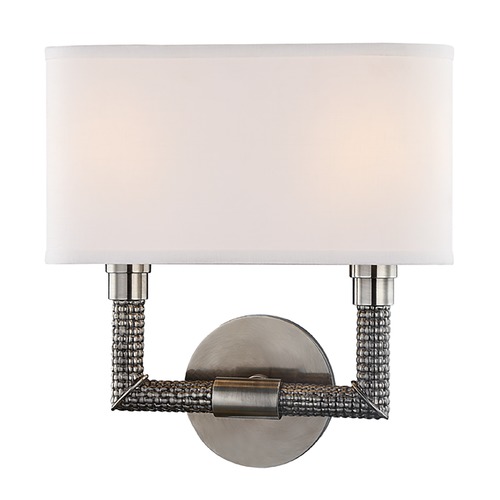 Dubois Historic Nickel Sconce by Hudson Valley Lighting