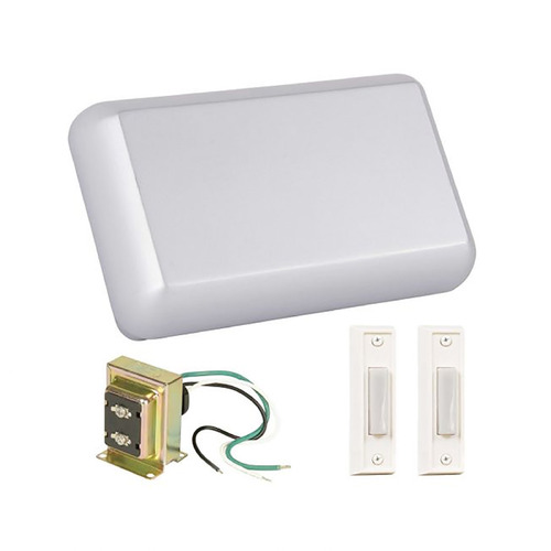 Chimes Brushed Satin Nickel Doorbell Chime by Craftmade Lighting