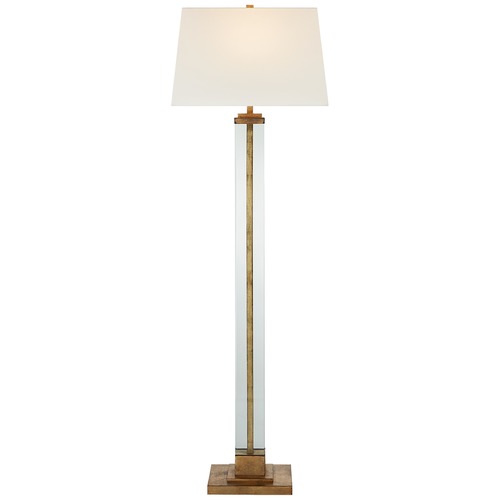 Visual Comfort Signature Collection Studio VC Wright Large Floor Lamp in Gilded Iron by Visual Comfort Signature S1702GIL