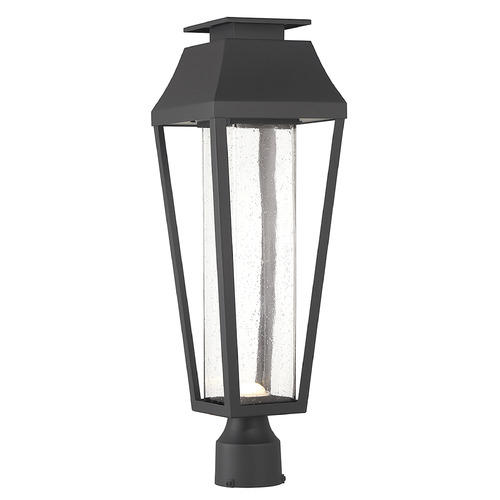 Brookline 22.50-Inch LED Outdoor Post Light in Black by Savoy House