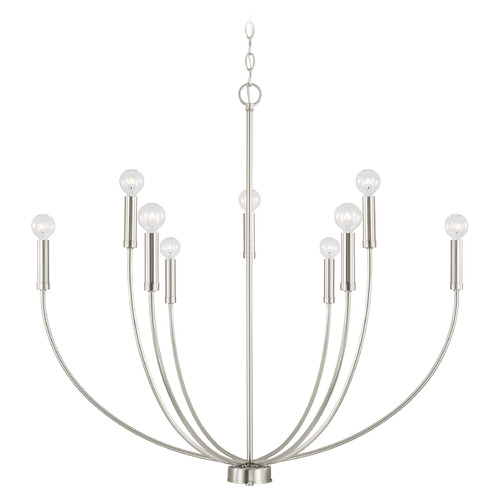 Homeplace By Capital Lighting Ansley Brushed Nickel Chandelier