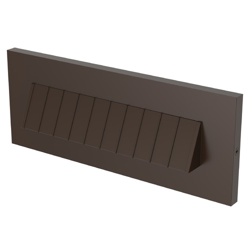 Tarpa 8.50-Inch LED Amber Brick Light in White by Generation Lighting