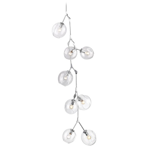 Avenue Lighting Fairfax Matte Chrome Chandelier by Avenue Lighting HF8080-CH