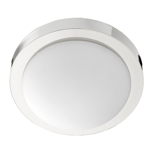 Polished Nickel Flush Mount by Quorum Lighting