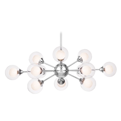 Spellbound Chandelier in Polished Chrome by Quoizel Lighting