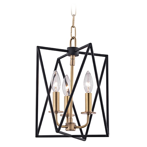 Hudson Valley Lighting Laszlo Aged Brass Pendant by Hudson Valley Lighting 1110-AGB