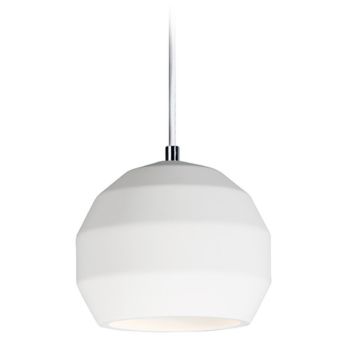 ET2 Lighting Hive LED Plaster Pendant in White by ET2 Lighting E25035-WT