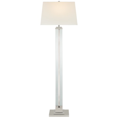 Visual Comfort Signature Collection Studio VC Wright Large Floor Lamp in Polished Nickel by Visual Comfort Signature S1702PNL