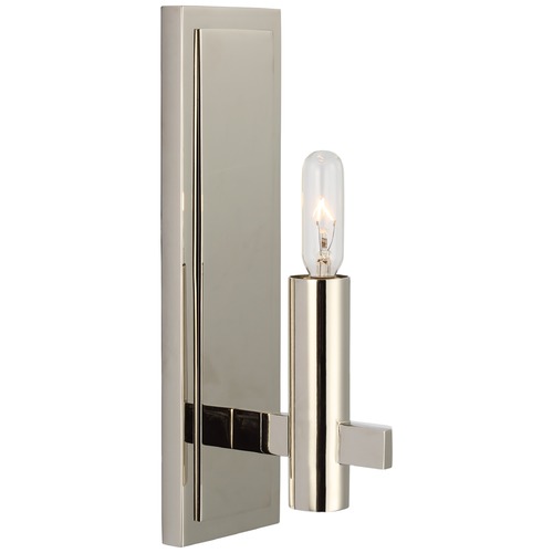 Visual Comfort Signature Collection Chapman & Myers Sonnet Sconce in Polished Nickel by Visual Comfort Signature CHD2630PN